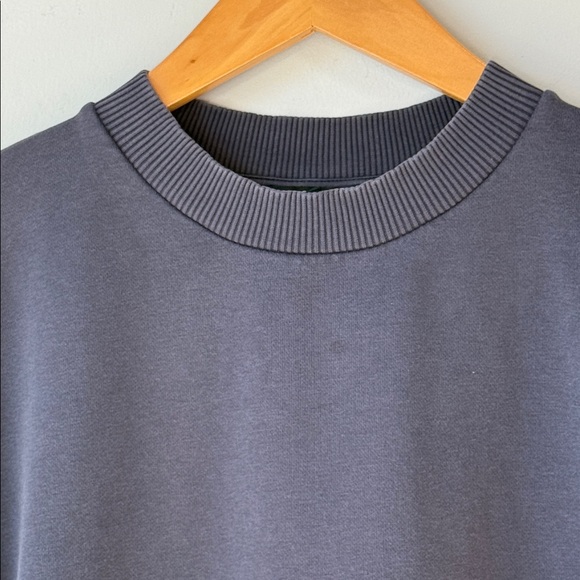 COS Short Sleeve Sweatshirt Blue - Picture 9 of 9